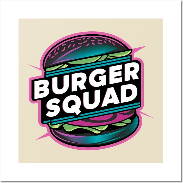 Burger Squad Wall Art by RazorDesign234